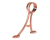 Model 103 Satin Copper Floor Bracket - ESP Metal Products & Crafts