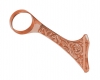 Model 107 Satin Copper Victorian Bar Bracket - ESP Metal Products & Crafts