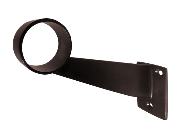 Model 109 Oil Rubbed Bronze (US10B) Contemporary Bar Bracket - ESP Metal Products & Crafts