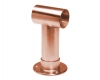 Model 128 Satin Copper Post Bracket - ESP Metal Products & Crafts