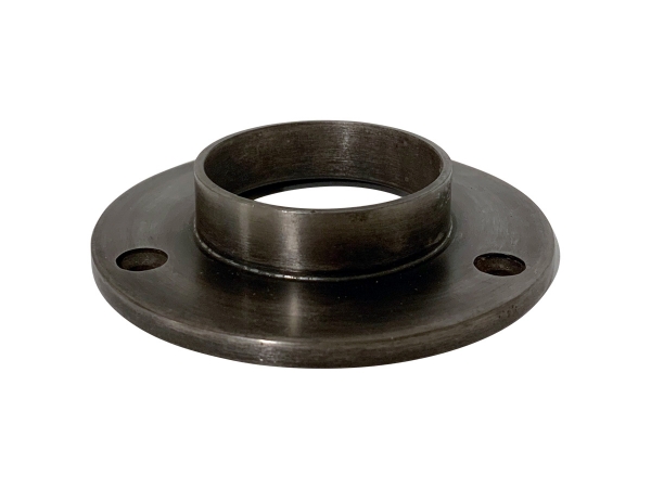 Model 505 Blackened Stainless Steel Wall Flange - ESP Metal Products & Crafts