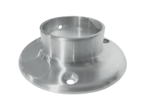 Model 505 Satin Stainless Steel Wall Flange - ESP Metal Products & Crafts
