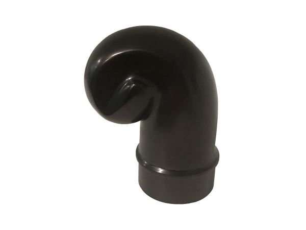 Model 717 Oil Rubbed Bronze (US10B) End Scroll End Cap - ESP Metal Products & Crafts