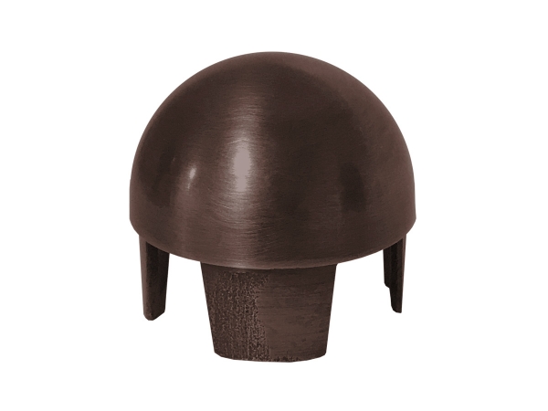 Model 730 Antique Bronze Domed End Cap - ESP Metal Products & Crafts