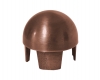 Model 730 Antique Copper Domed End Cap - ESP Metal Products & Crafts