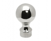 Model 812 Polished Stainless Steel Ball Top End Cap - ESP Metal Products & Crafts