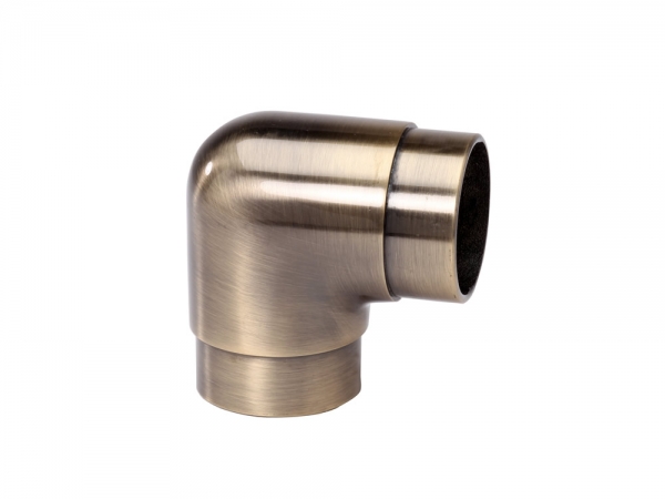 Model 303 Antique Brass Flush Elbow, 90° - ESP Metal Products & Crafts