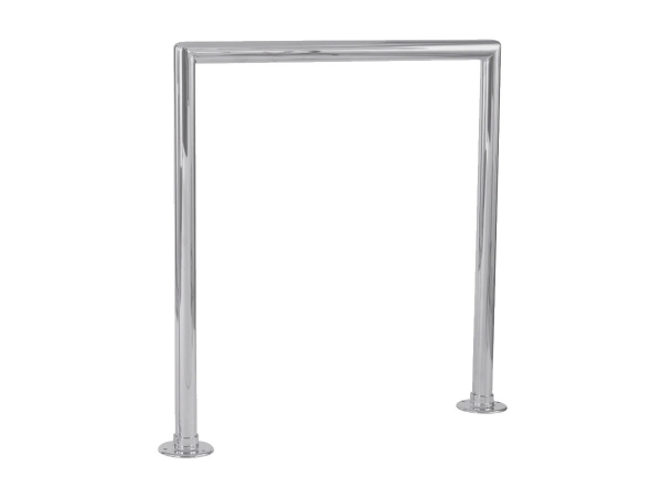 Model MDR Satin Stainless Steel Single Line Divider Rail - ESP Metal Products & Crafts