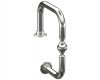 Model W948 Polished Stainless Steel Ball In Center Service Bar Rail - ESP Metal Products & Crafts
