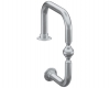 Model W948 Satin Stainless Steel Ball In Center Service Bar Rail - ESP Metal Products & Crafts