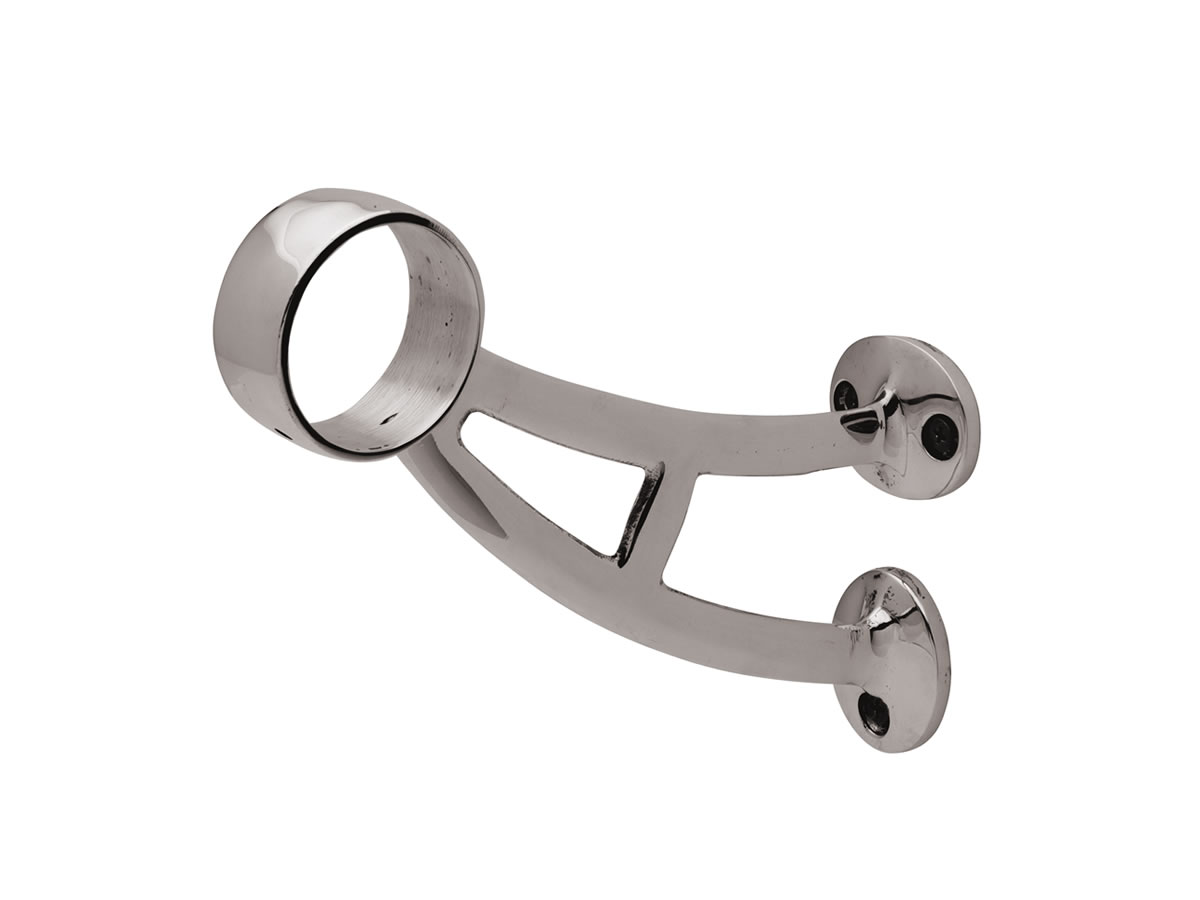 Model 102 Polished Stainless Steel Bar Bracket ESP Metal Products