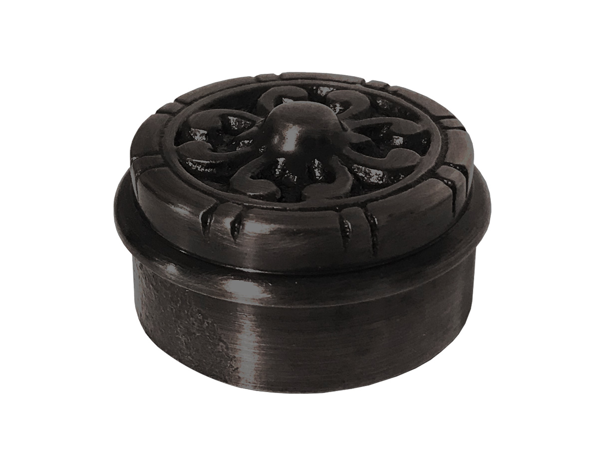 Model 730 Oil Rubbed Bronze Domed End Cap ESP Metal Products & Crafts