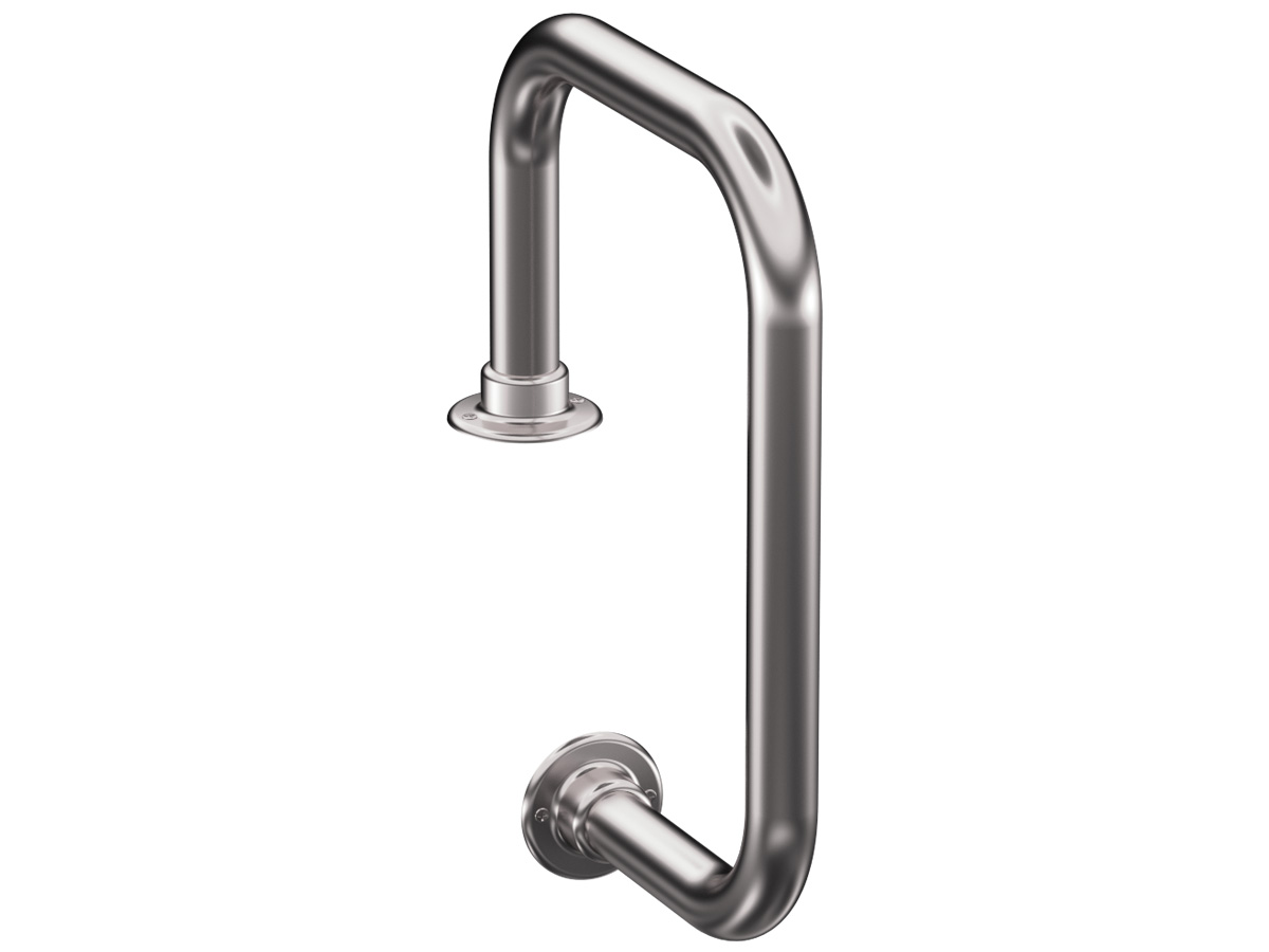 Model W905 Polished Stainless Steel Service Bar Rail ESP Metal