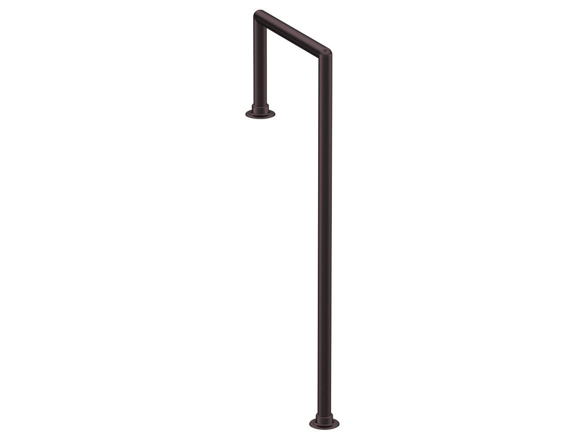Model W906 Oil Rubbed Bronze FloorMounted Service Bar Rail ESP Metal Products & Crafts