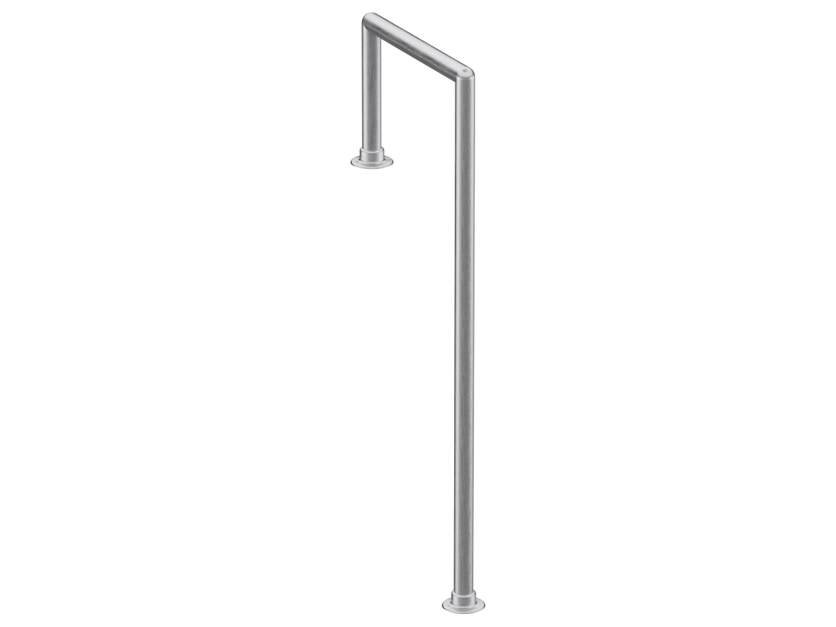 Model W906 Satin Stainless Steel Floor-Mounted Service Bar Rail | ESP ...